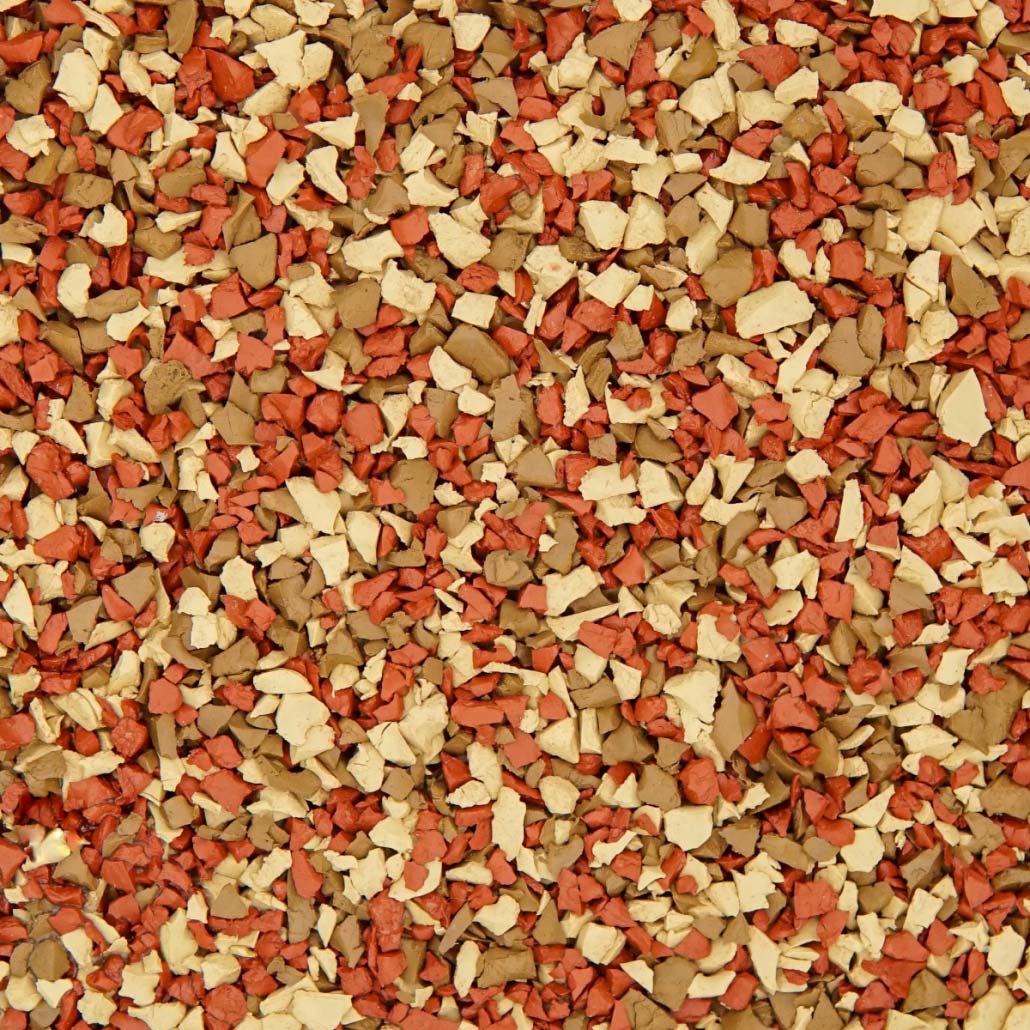 Santa Fe decorative rubber surfacing color sample