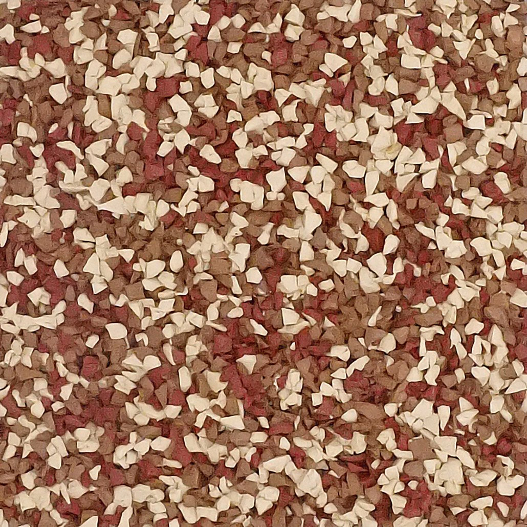 Sienna decorative rubber surfacing color sample